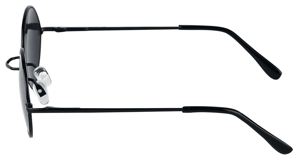 "Lennon" Sunglasses Black - Image 2