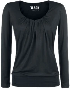 "Frail Shirt" Long-sleeve Shirt Black By Black Premium By EMP