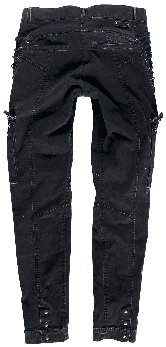 "Midnight Bondage" Jeans Black By Brandit - Image 3