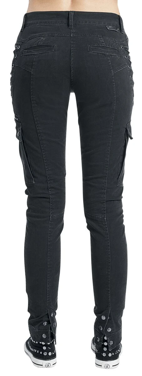 "Midnight Bondage" Jeans Black By Brandit - Image 5