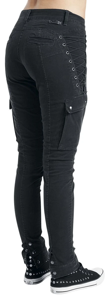 "Midnight Bondage" Jeans Black By Brandit - Image 6