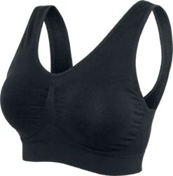 "Padded Sports Bra" Bra Black By Urban Classics
