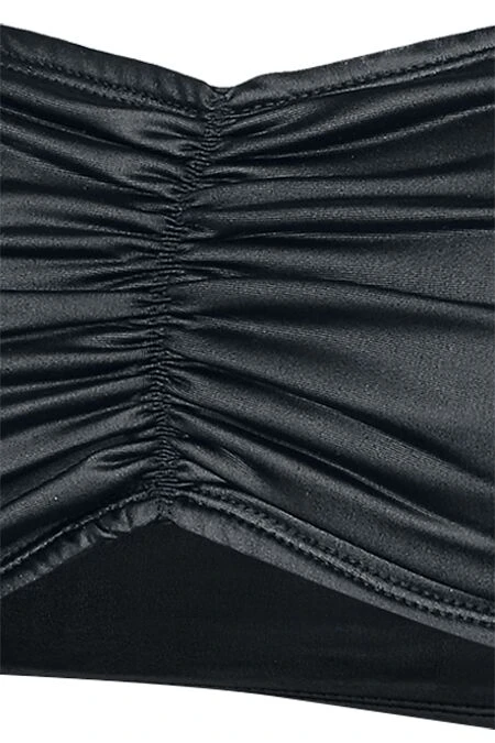 "I Feel Free" Bandeau Black By Black Premium By EMP - Image 4