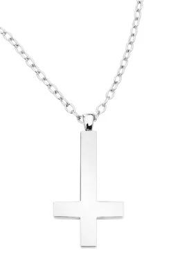"Big Plain Cross" Necklace By EtNox Hard And Heavy
