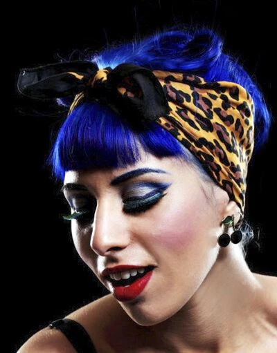 "Rockabilly Blue - Amplified" Hair Dye Blue By Manic Panic - Image 5
