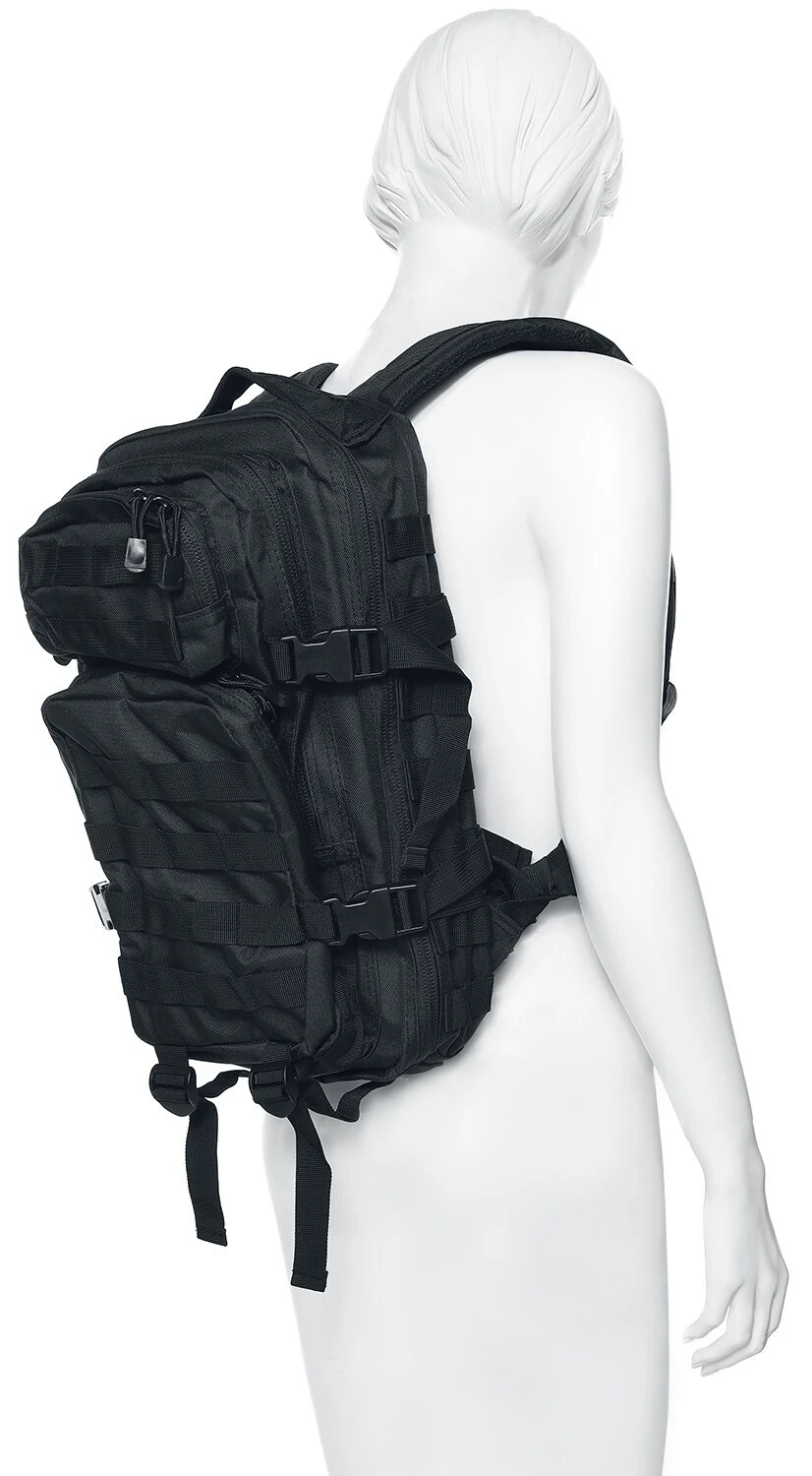"US Cooper Medium" Backpack Black By Brandit - Image 2