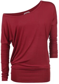 "Fast And Loose" Long-sleeve Shirt Red By RED By EMP