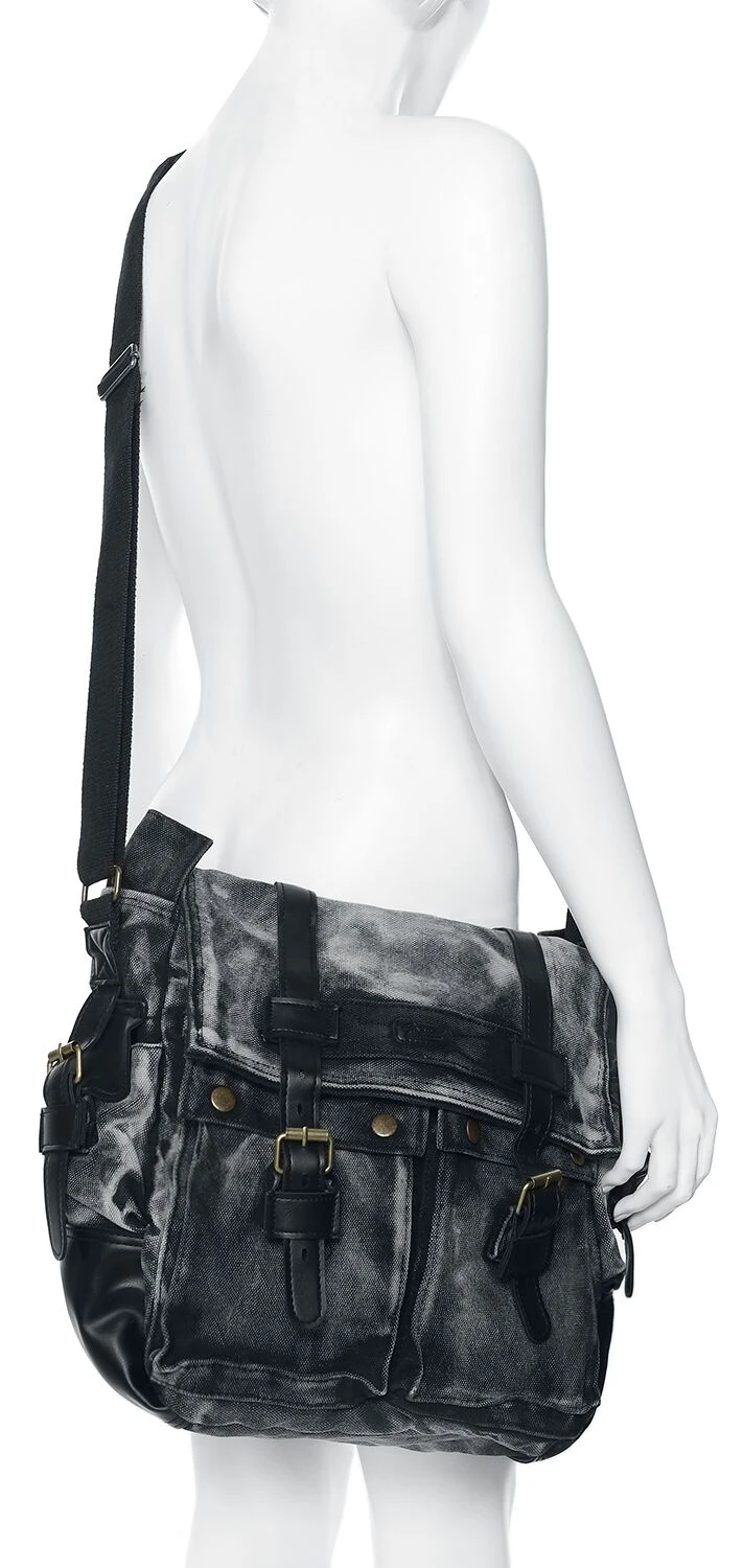 "Park Avenue" Shoulder Bag Black-black By Brandit - Image 2