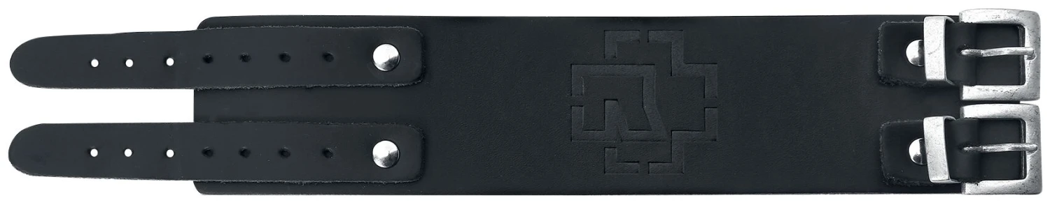 "Rammstein Logo" Bracelet Black By Rammstein - Image 2