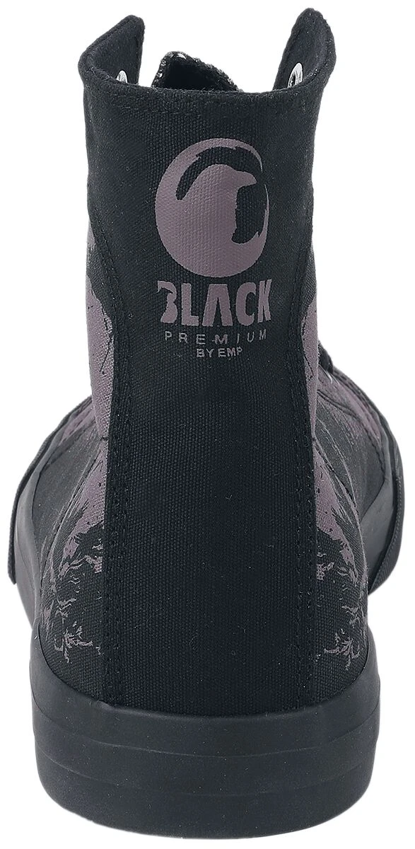 "Walk The Line" Sneakers High Grey By Black Premium By EMP - Image 2