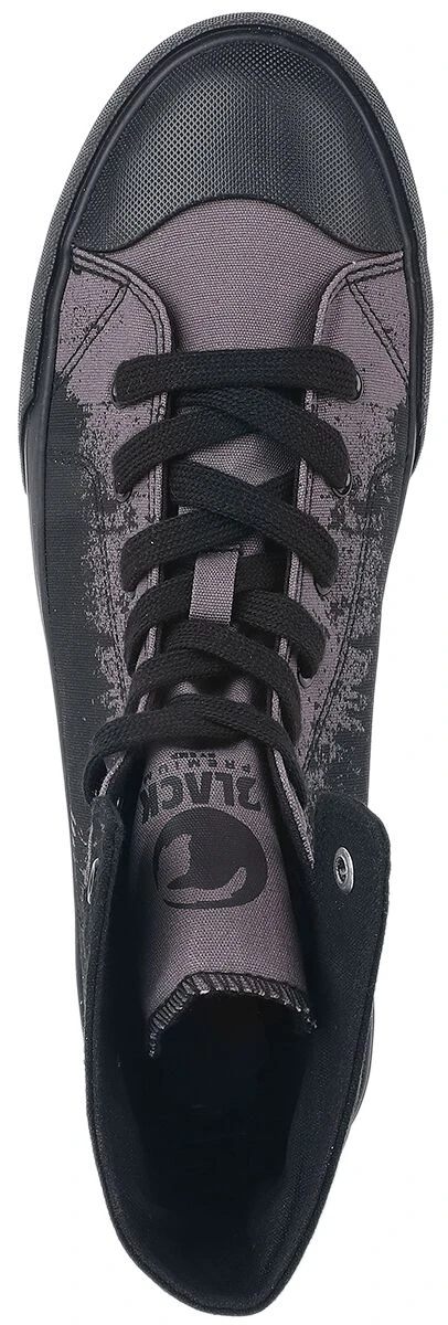 "Walk The Line" Sneakers High Grey By Black Premium By EMP - Image 5