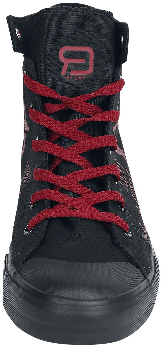 "Walk The Line" Sneakers High Black By RED By EMP - Image 4