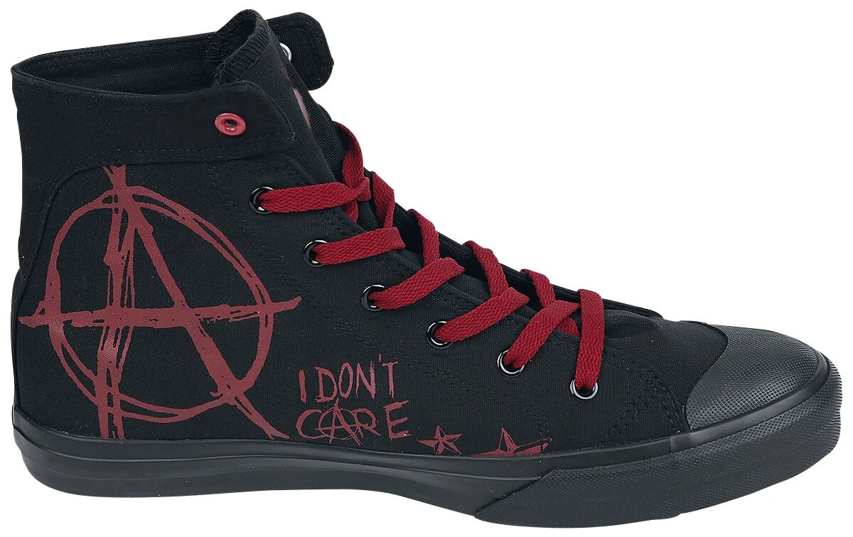 "Walk The Line" Sneakers High Black By RED By EMP - Image 6