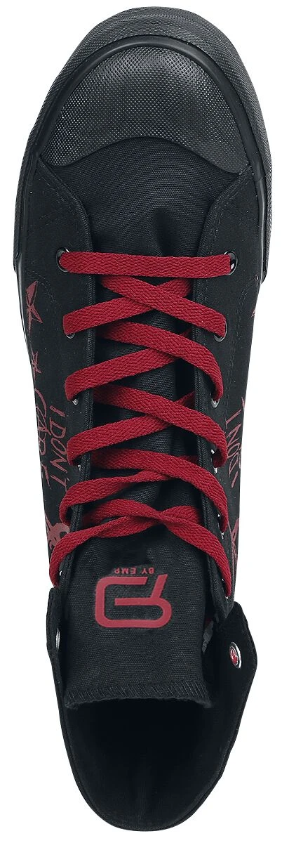 "Walk The Line" Sneakers High Black By RED By EMP - Image 7