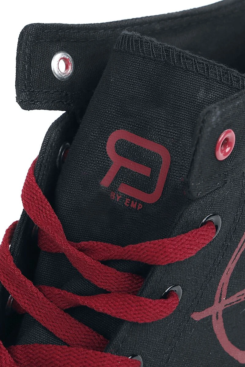"Walk The Line" Sneakers High Black By RED By EMP - Image 8