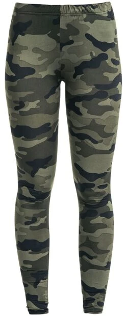 "Ladies Camo Leggings" Leggings Woodland By Urban Classics