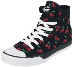 "Walk The Line" Sneakers High Black By Rock Rebel By EMP