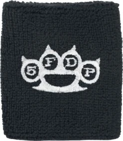"Knuckles - Wristband" Sweatband Black By Five Finger Death Punch