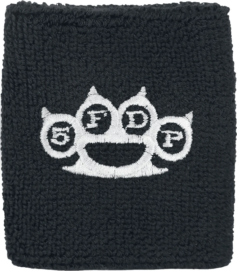 "Knuckles - Wristband" Sweatband Black By Five Finger Death Punch