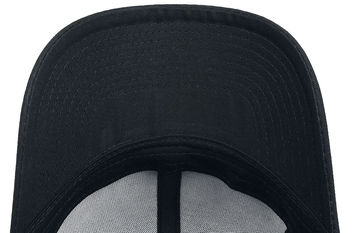 "Hells Bells - With Horn" Cap Black-red By AC/DC - Image 3