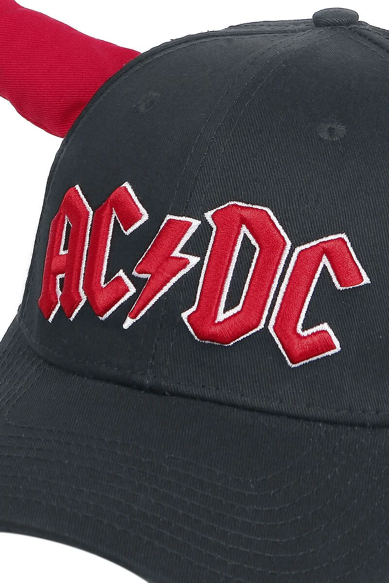 "Hells Bells - With Horn" Cap Black-red By AC/DC - Image 4