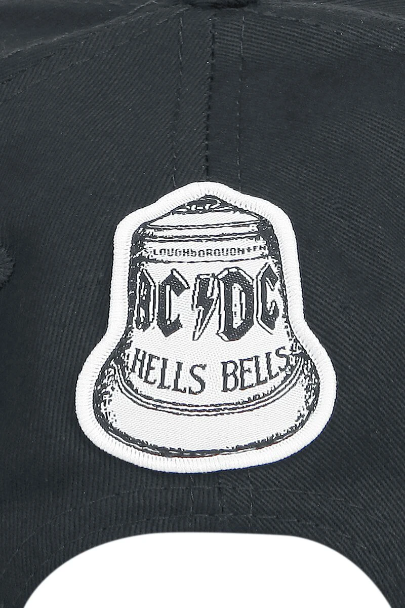 "Hells Bells - With Horn" Cap Black-red By AC/DC - Image 5