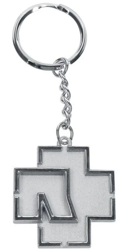 "Rammstein Logo" Keyring Pendant Silver-coloured By Rammstein
