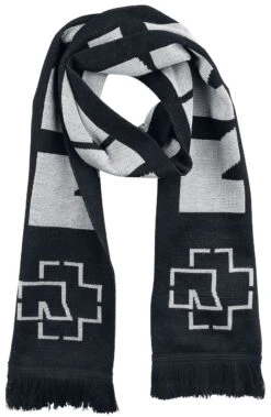 "Rammstein" Scarf Black-grey By Rammstein