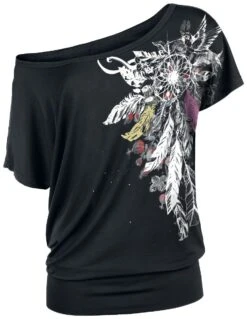 "Can You Read My Mind" T-Shirt Black By Full Volume By EMP