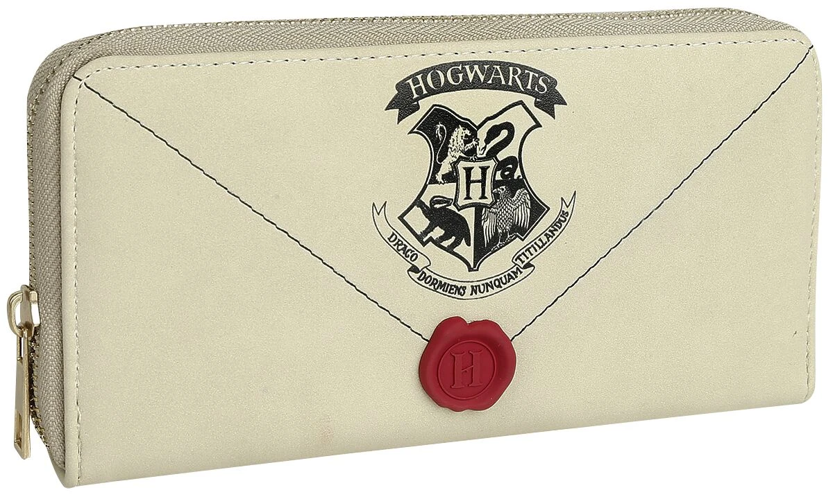"Letter From Hogwarts" Wallet White By Harry Potter