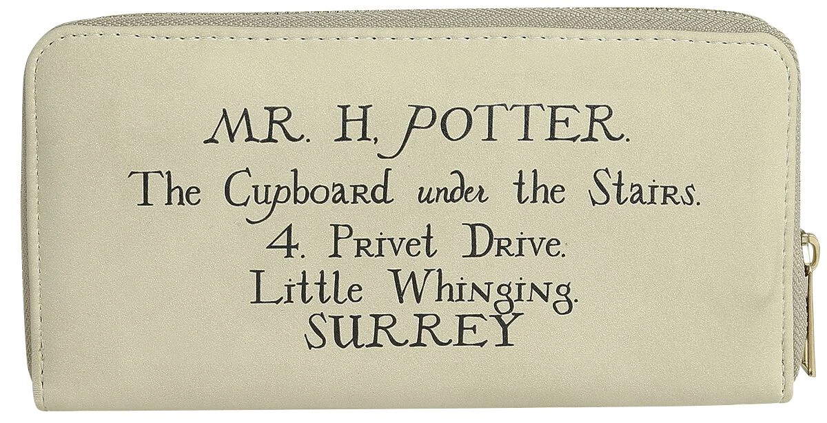 "Letter From Hogwarts" Wallet White By Harry Potter - Image 3