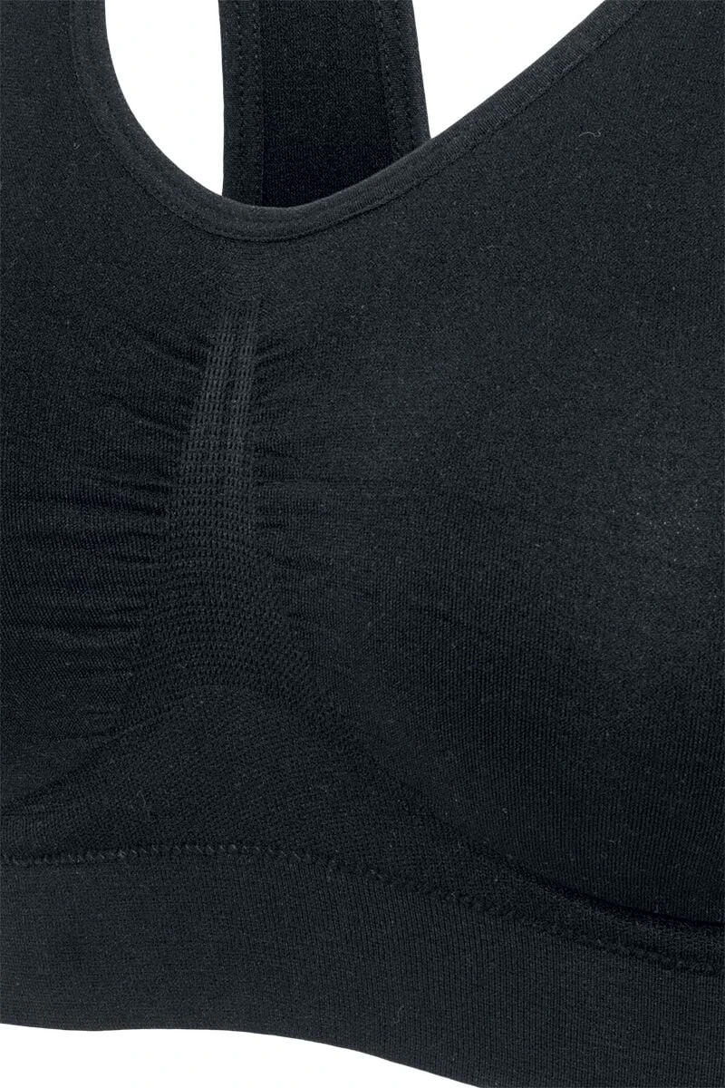 "Padded Sports Bra" Underwear Black By Urban Classics - Image 5