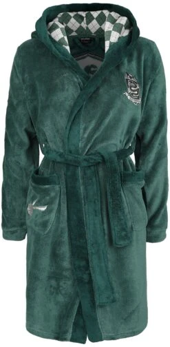 "Slytherin" Bathrobe Dark Green By Harry Potter
