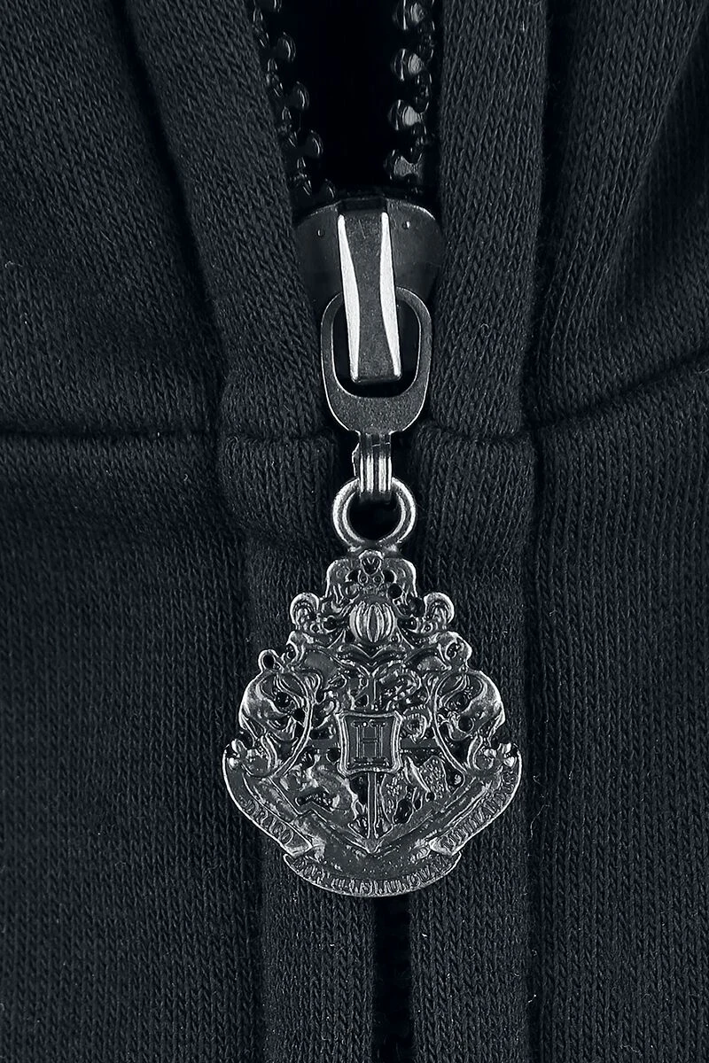 "Slytherin" Hooded Zip Black By Harry Potter - Image 4