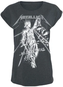 "Raining Light" T-Shirt Grey By Metallica