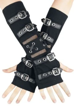 "Riot Arm Warmer" Arm Warmers Black By Poizen Industries