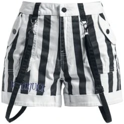 "Beetlejuice" Shorts Black-white By Beetlejuice