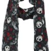 "Jack Skellington - Ghost & Roses" Cloth Multicolour By The Nightmare Before Christmas