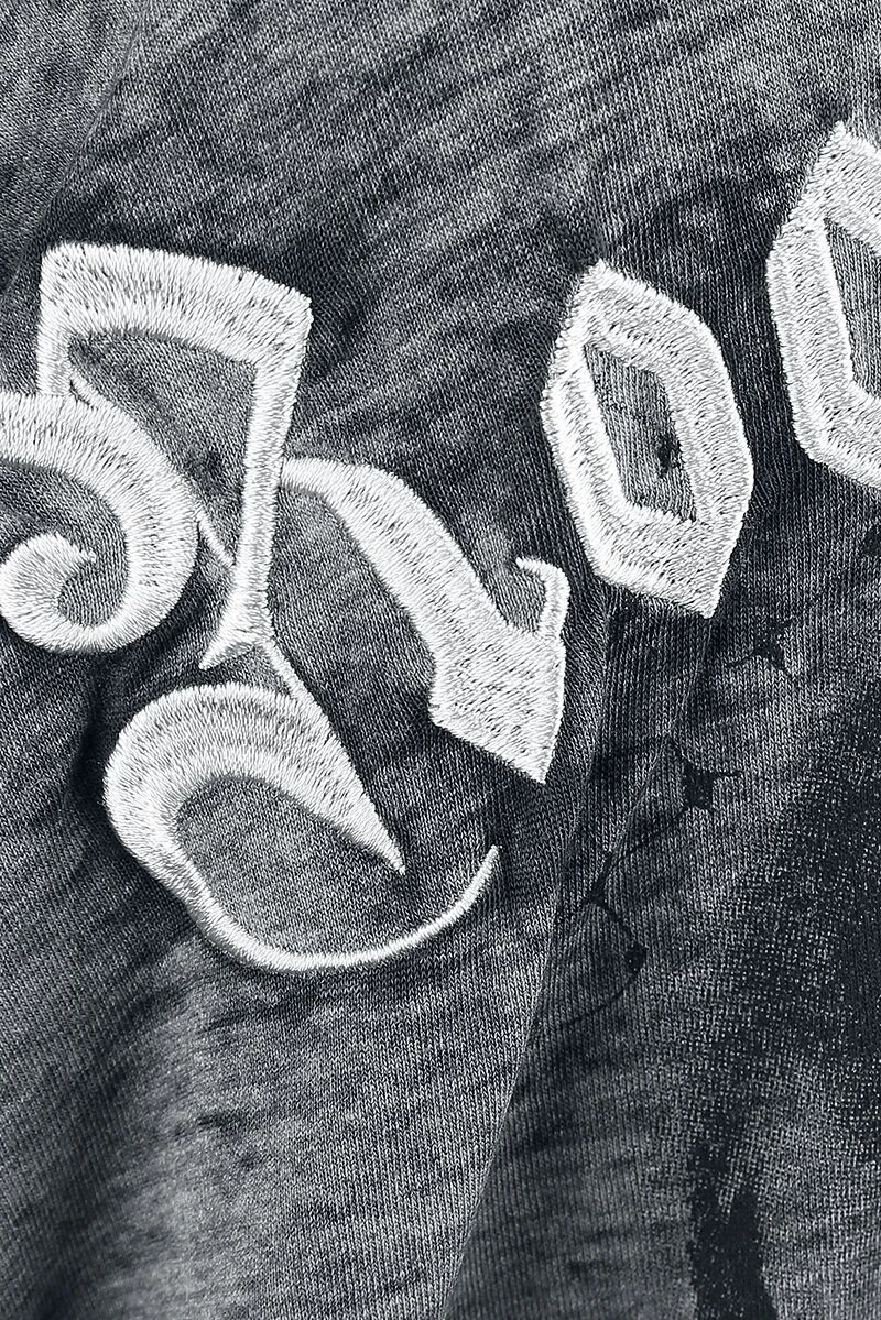 "When The Heart Rules The Mind" T-Shirt Grey By Rock Rebel By EMP - Image 4