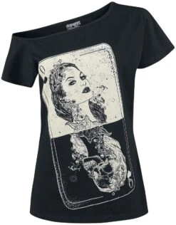 "Tarot Top" T-Shirt Black By Heartless