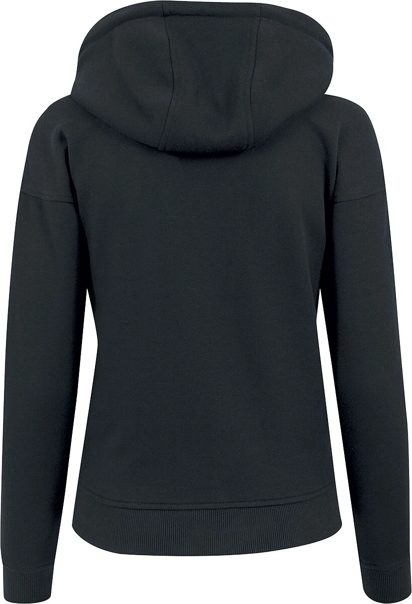 "Ladies Hoodie" Hooded Sweater Black By Urban Classics - Image 2