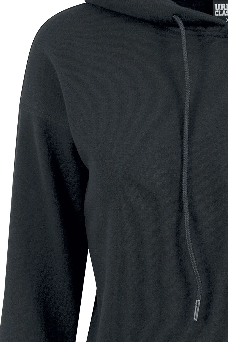 "Ladies Hoodie" Hooded Sweater Black By Urban Classics - Image 3