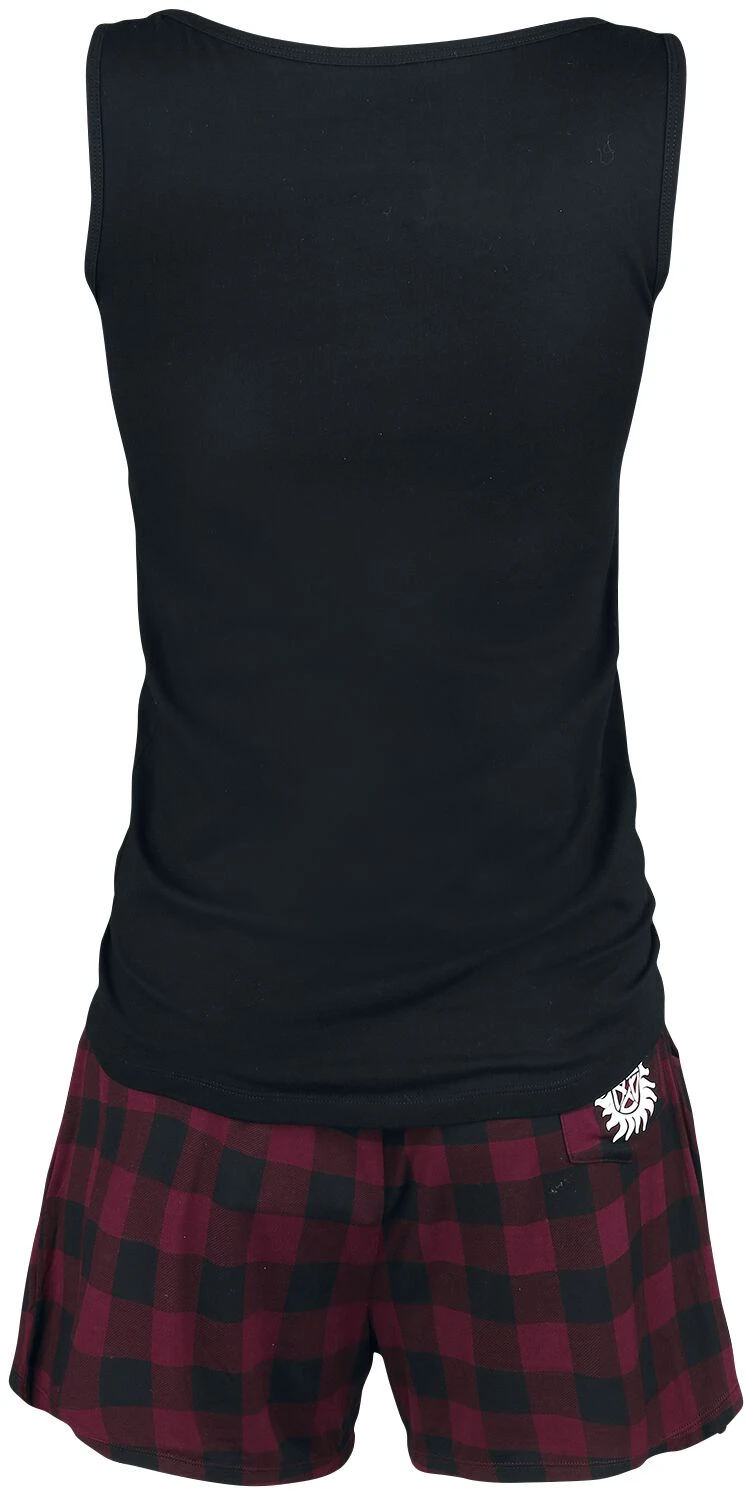 "Carry On" Pyjama Black-red By Supernatural - Image 2