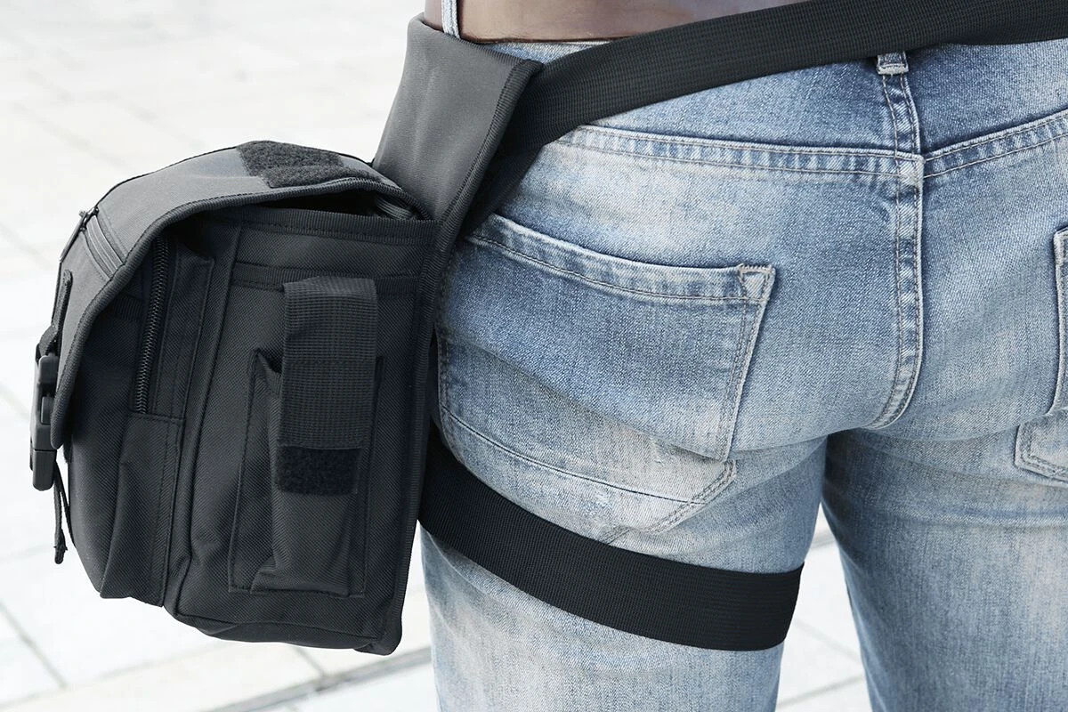 "Side Kick Bag" Belt Pouch Black By Brandit - Image 9