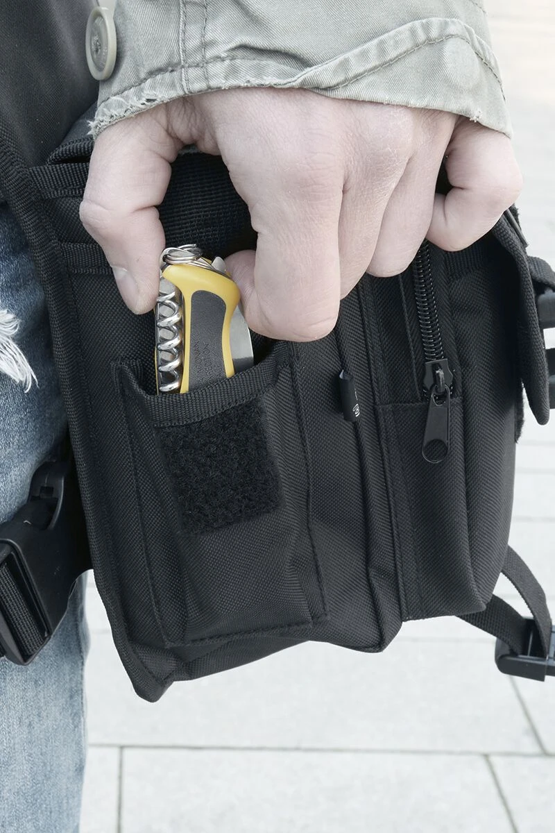 "Side Kick Bag" Belt Pouch Black By Brandit - Image 6