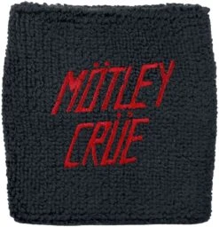 "Logo - Wristband" Sweatband Black By Mötley Crüe