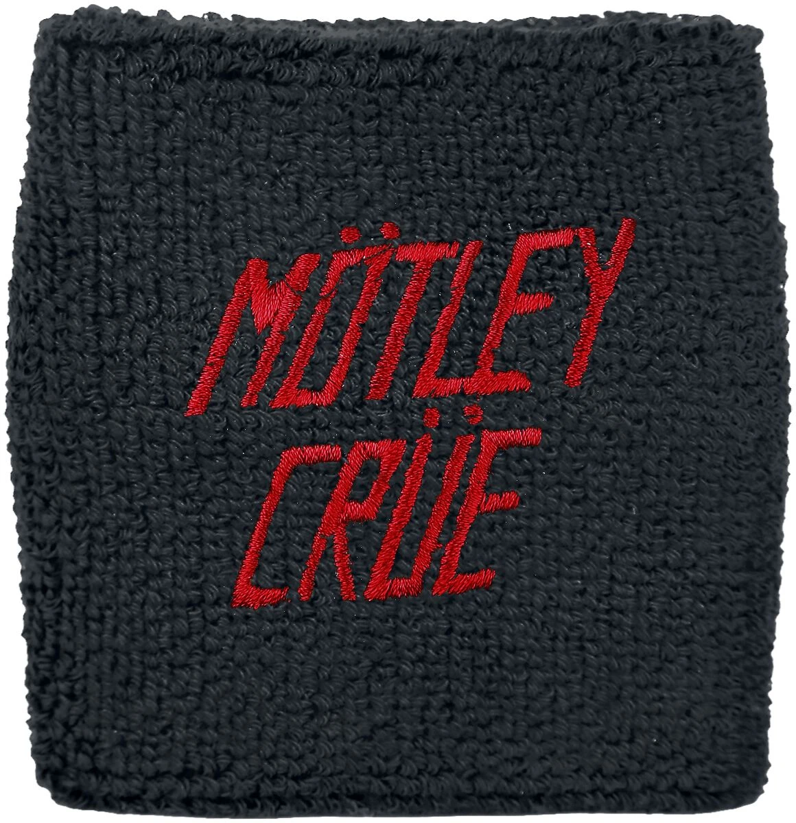 "Logo - Wristband" Sweatband Black By Mötley Crüe
