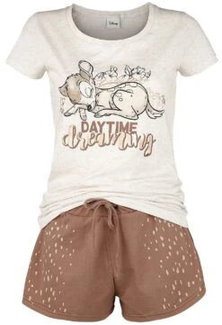 "Daytime Dreaming" Pyjama Brown-beige By Bambi