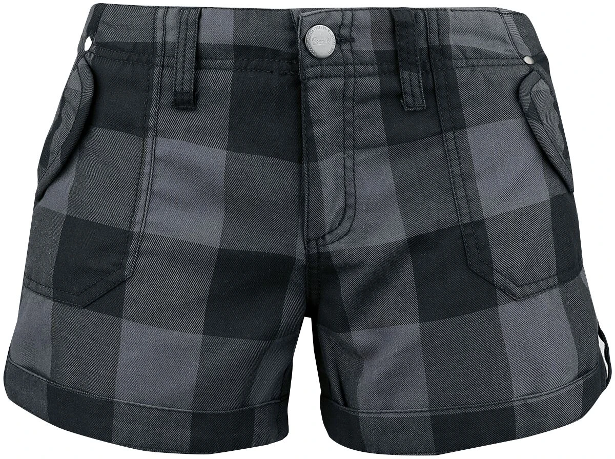 "Santiago Hot Pants" Hot Pants Black-grey By Brandit