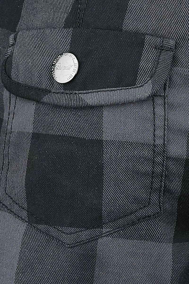 "Santiago Hot Pants" Hot Pants Black-grey By Brandit - Image 3